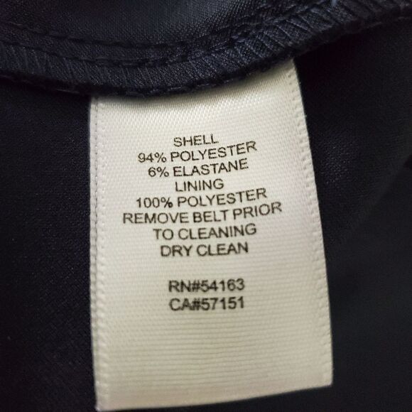 Eliza J Belted One Shoulder Fit & Flare Gown - size 8 in Blue - Picture 14 of 15